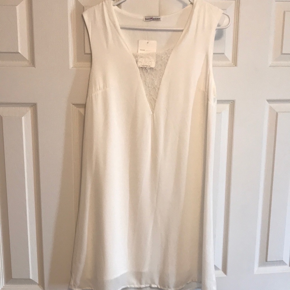 White dress